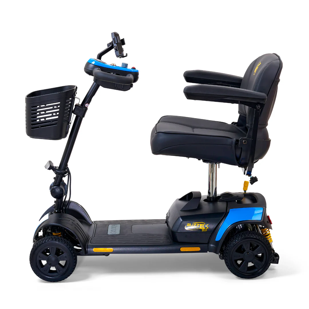 Golden Tech Buzzaround XLSHD 4-Wheel Portable Scooter with Suspension