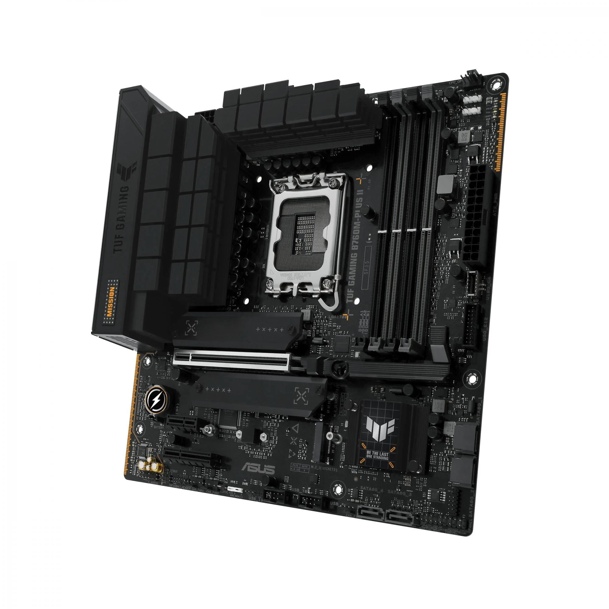 ASUS TUF GAMING B760M-PLUS II (mATX. B760. LGA 1700. DDR5)