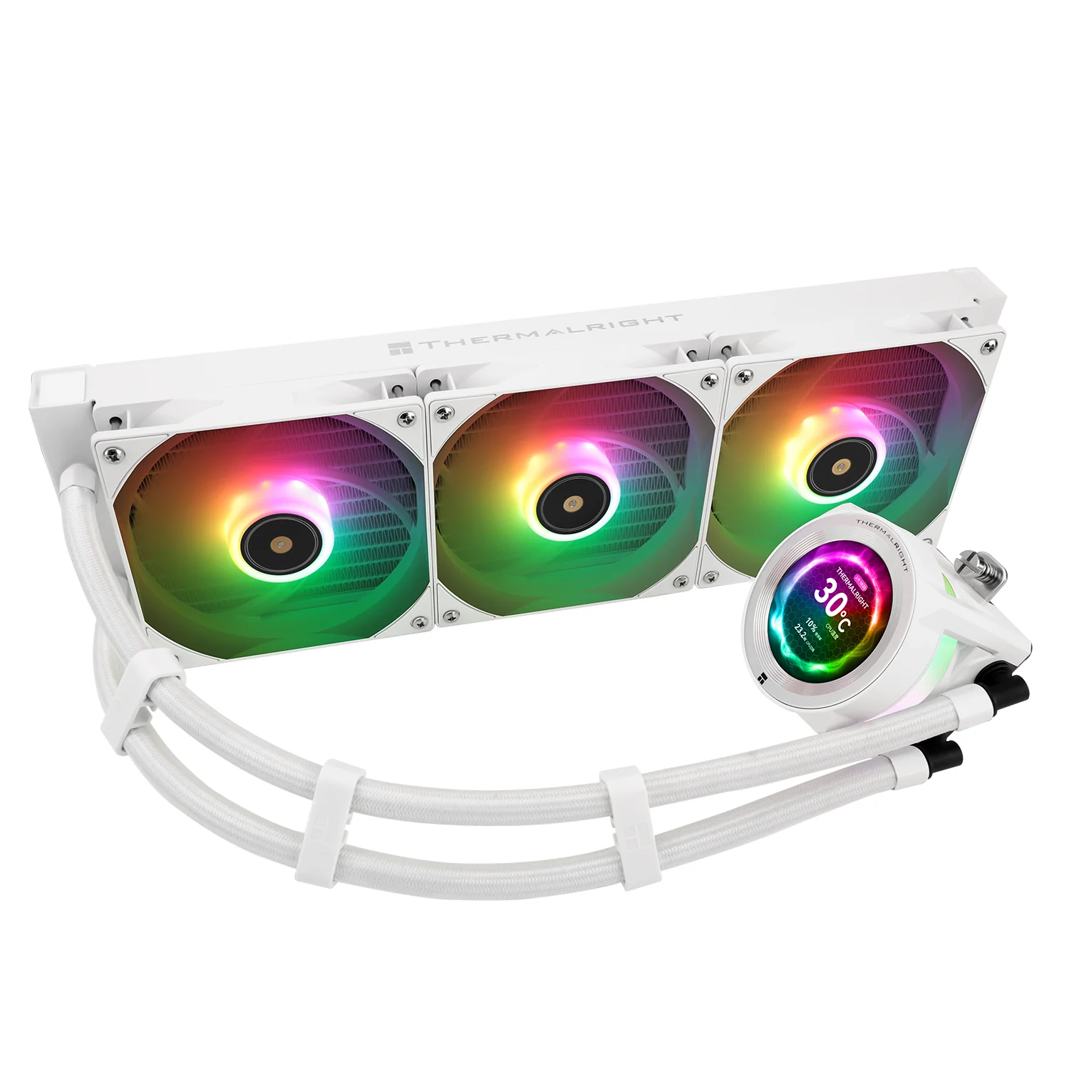Thermalright Core Vision 360. Hvid. Argb