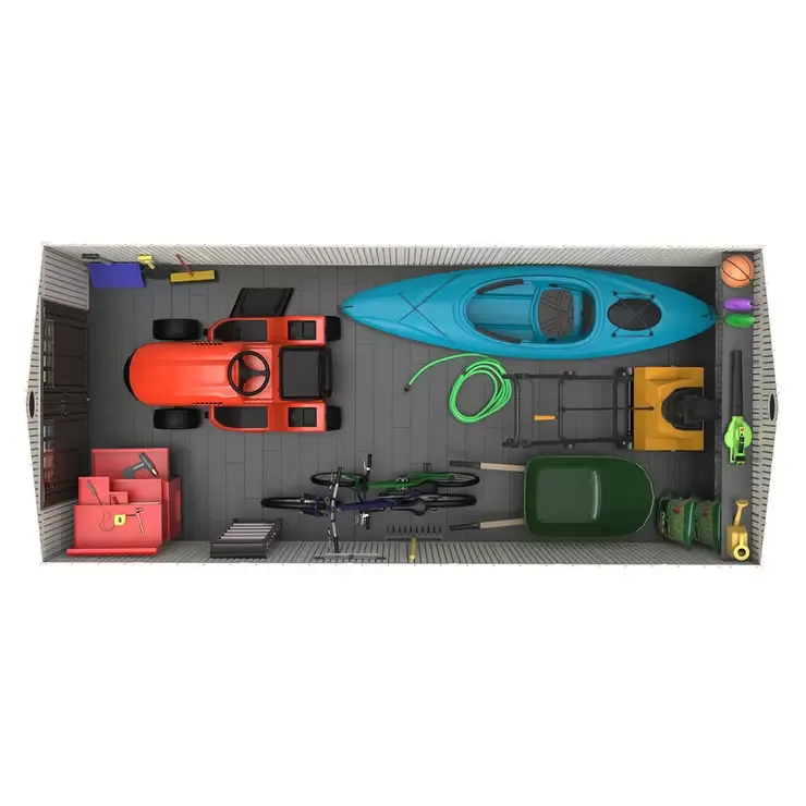 Lifetime 8ft x 17ft 5" (2.4 x 5.3m) Rough Cut Outdoor S