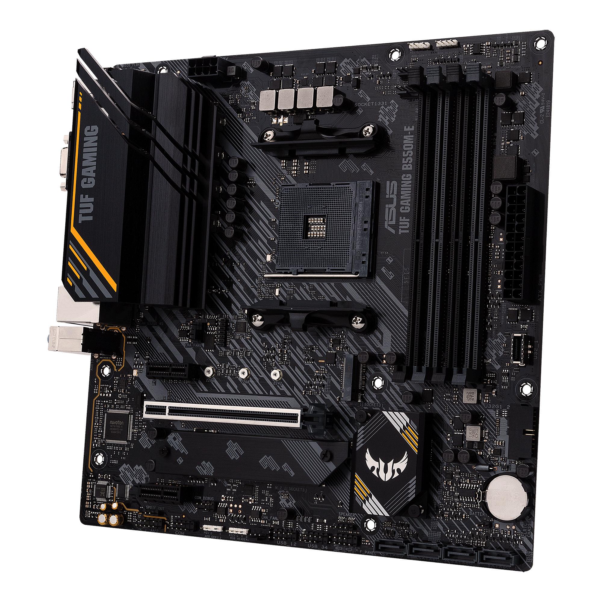 ASUS TUF GAMING B550M-E (mATX. B550. AM4)