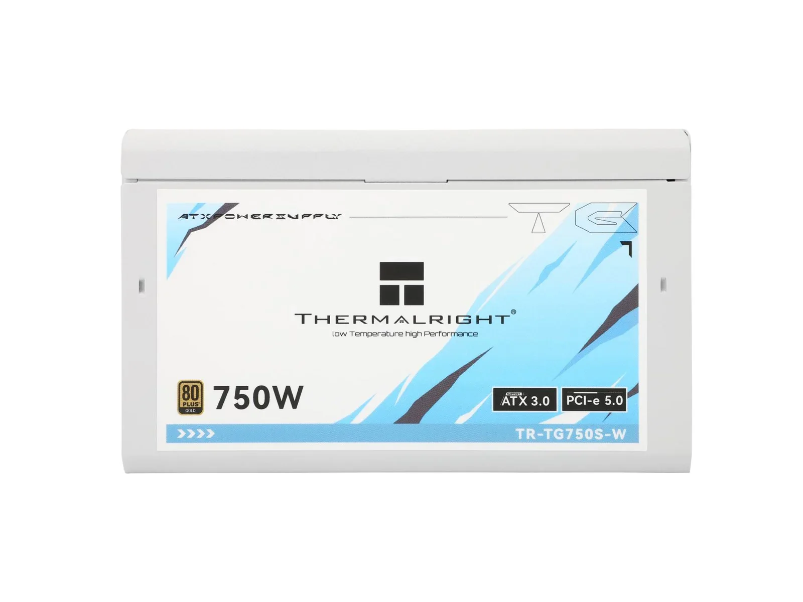 Thermalright TR-TG 750S-W Hvid- PSU. 80+ Gold. 750W. non-modular