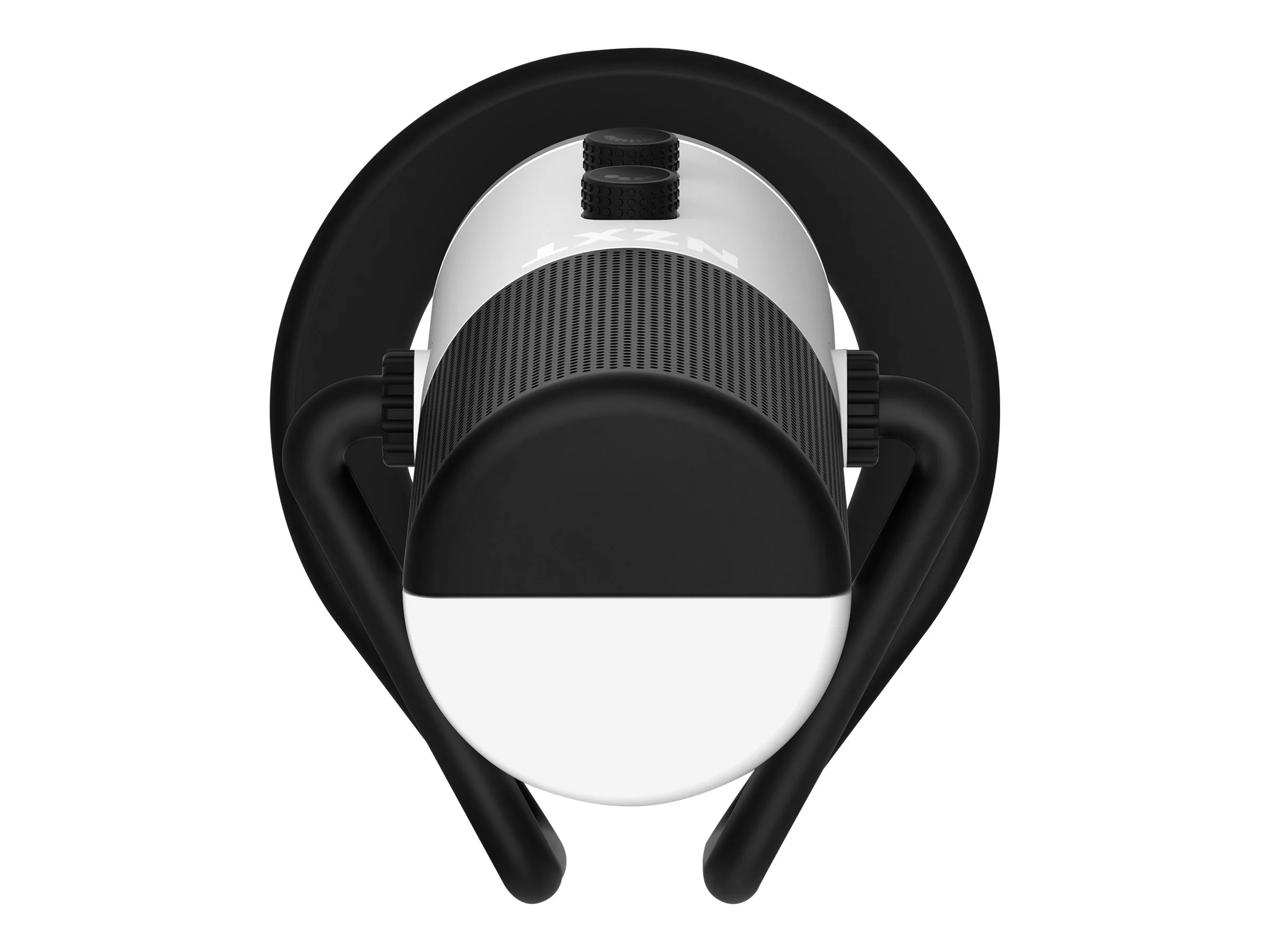 NZXT Kapselmikrofonkabel Niere Schwarz Weiß