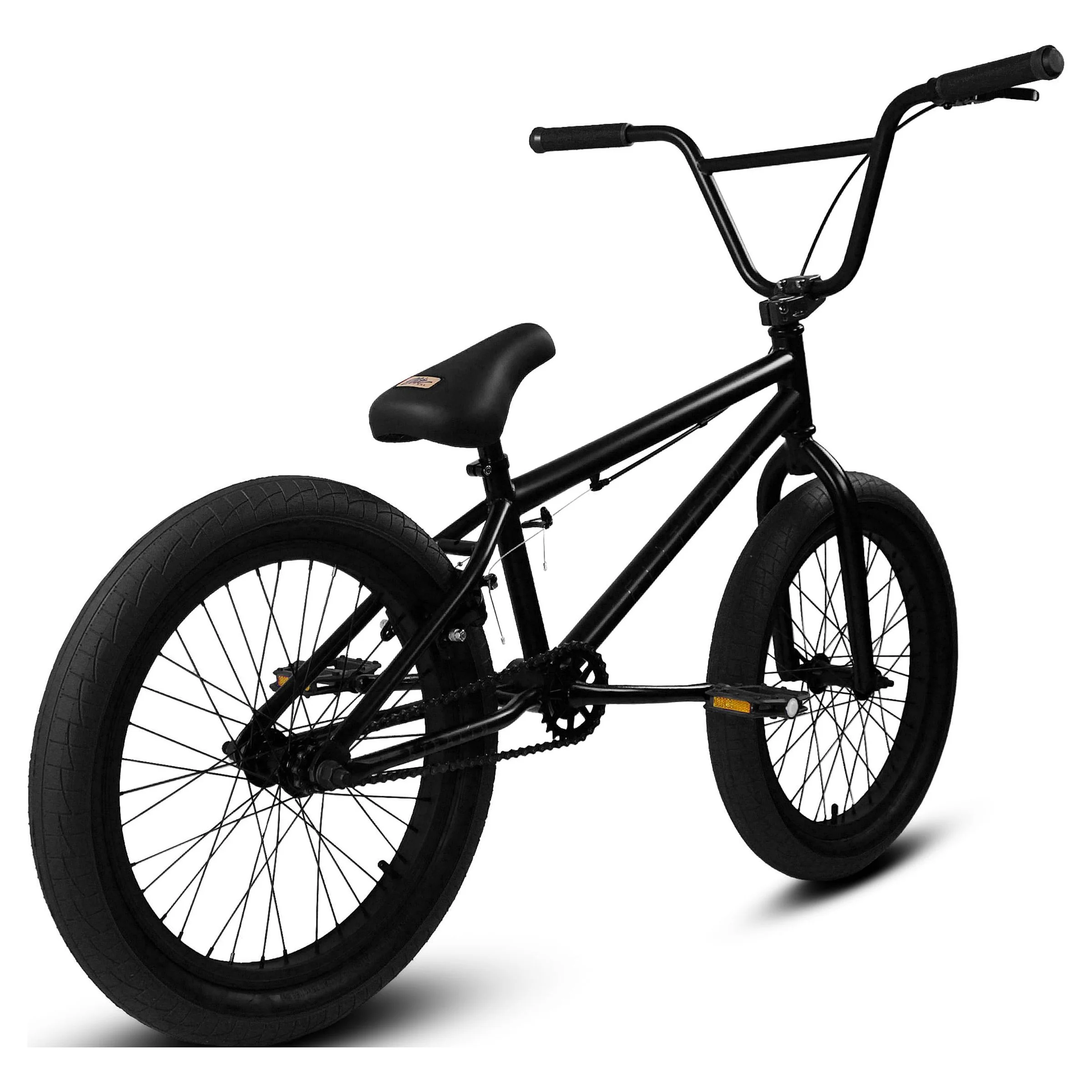 Elite BMX Bicycle 20�� Freestyle Bike - Stealth Blue Purple Ideal for Ages 7 to 18 Years