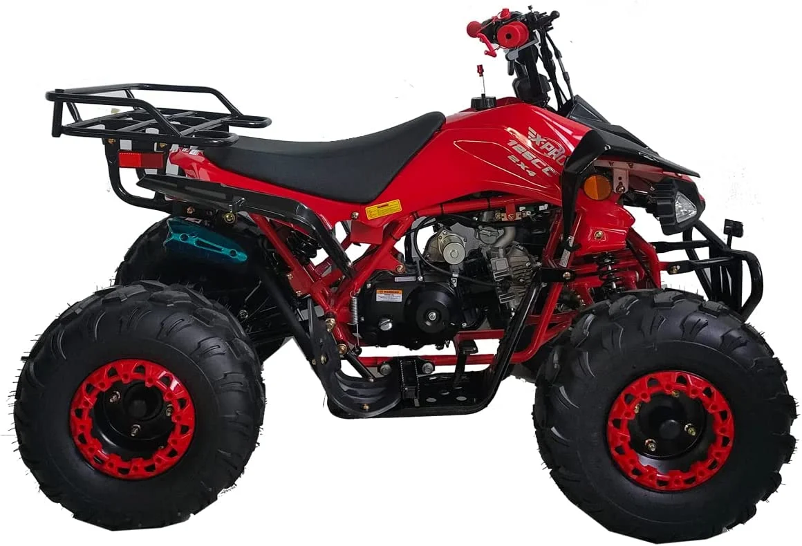 X-Pro Brand New 125cc Gas ATV, Automatic Transmission w/Reverse Remote Control Big 19