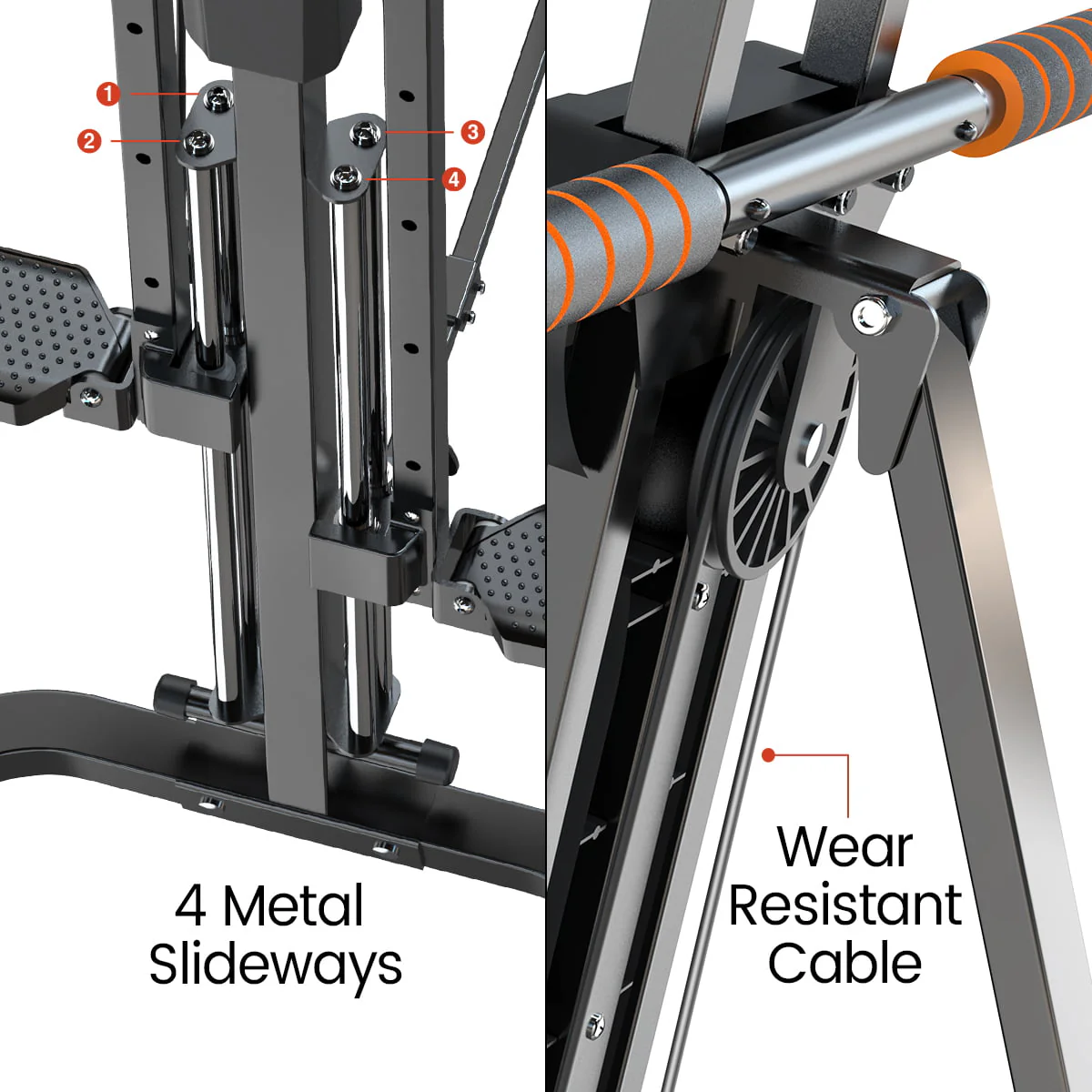 RELIFE Folding Vertical Climber Exercise Machine Fitness Stair Stepper for Home Gym Cardio Workout