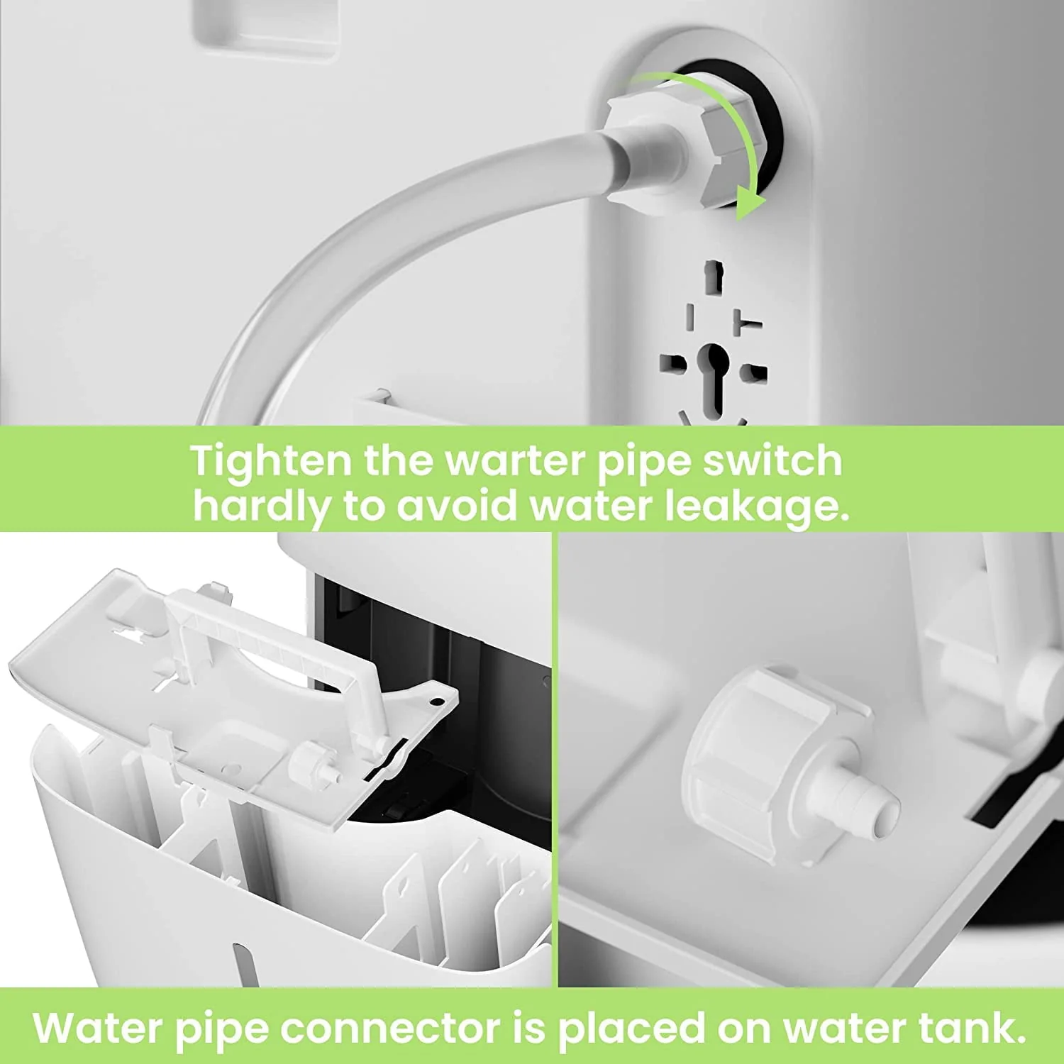 Waykar 80 Pints Dehumidifier, Energy Star Dehumidifier for Basements and Home, Dehumidifiers with Drain Hose, 1.14 Gallons Water Tank, Spaces up to 5,000 Sq. Ft