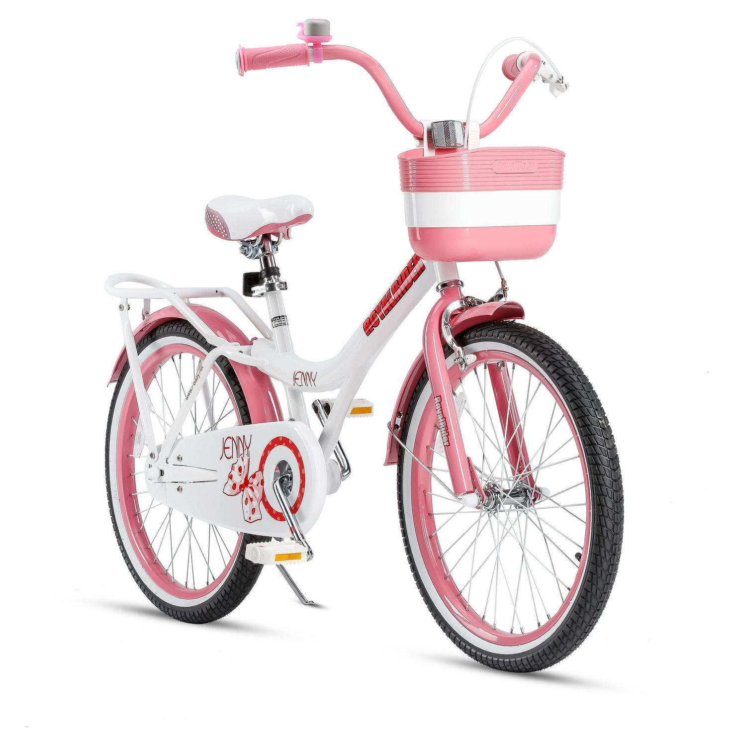 Royalbaby Jenny Princess 20 inch Girl-s Bicycle. White & Pink
