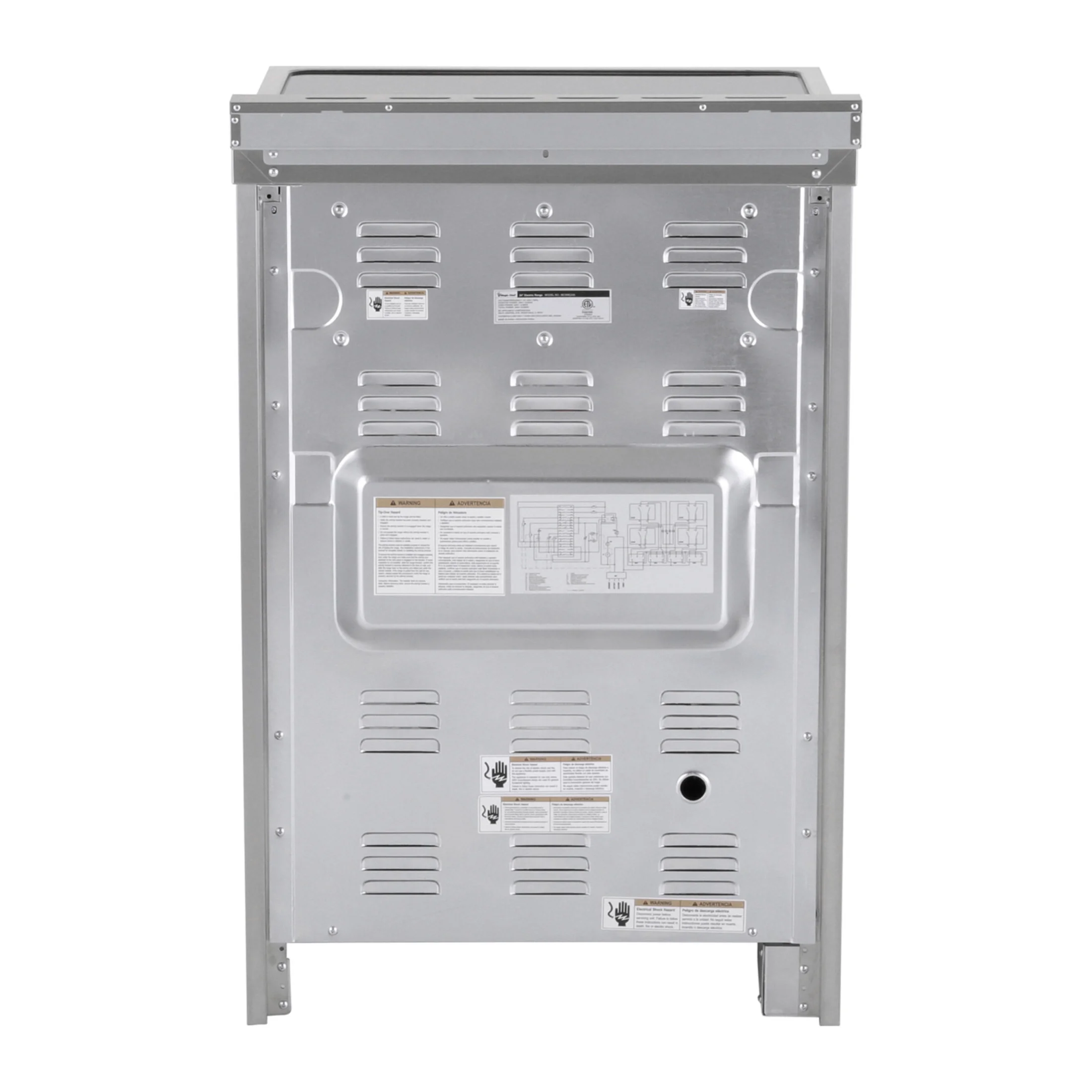 Magic Chef 2.2 cu. ft. Electric Range with Convection in Stainless Steel in Stainless Steel