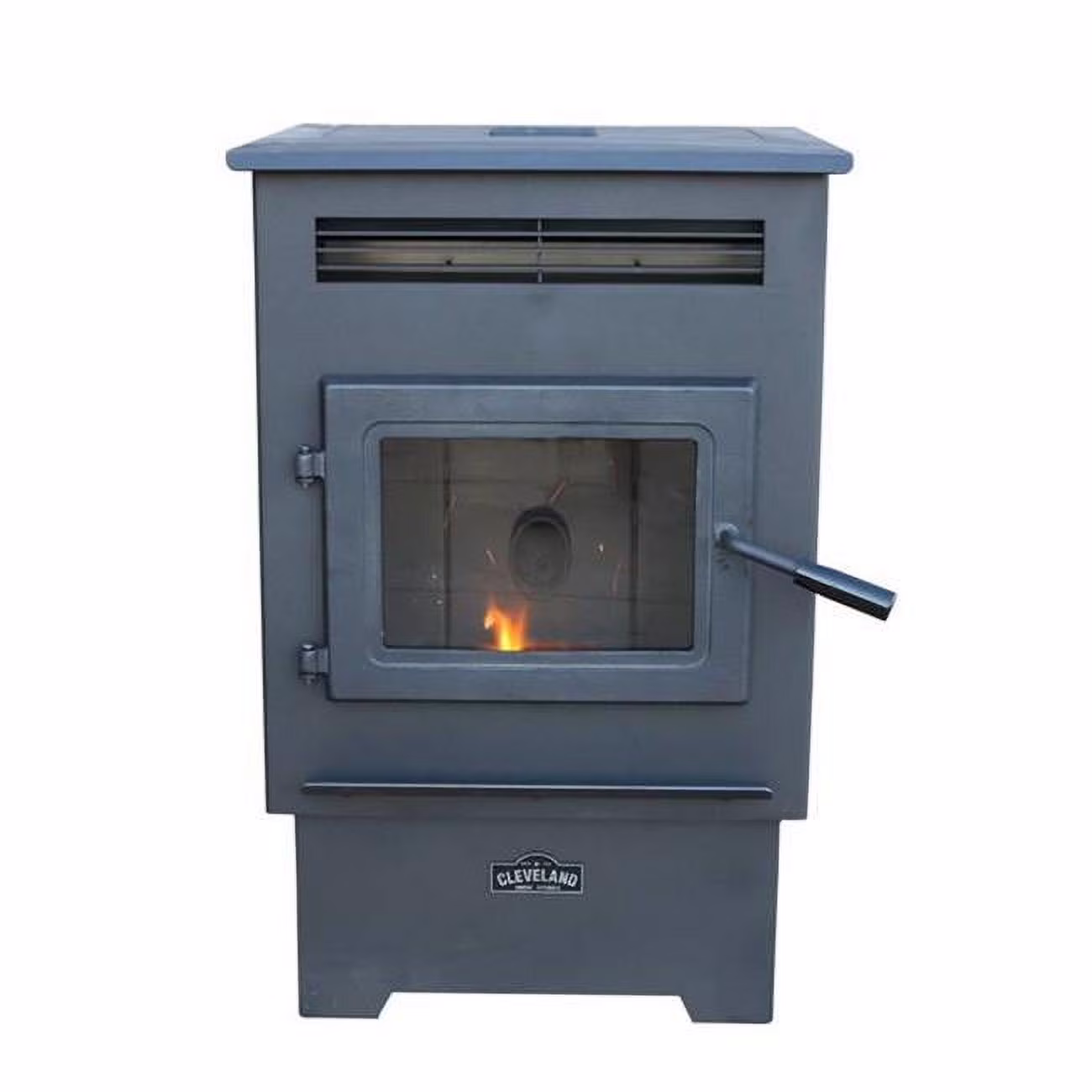 Cleveland Iron Works  Pellet Stove Black - Medium Size