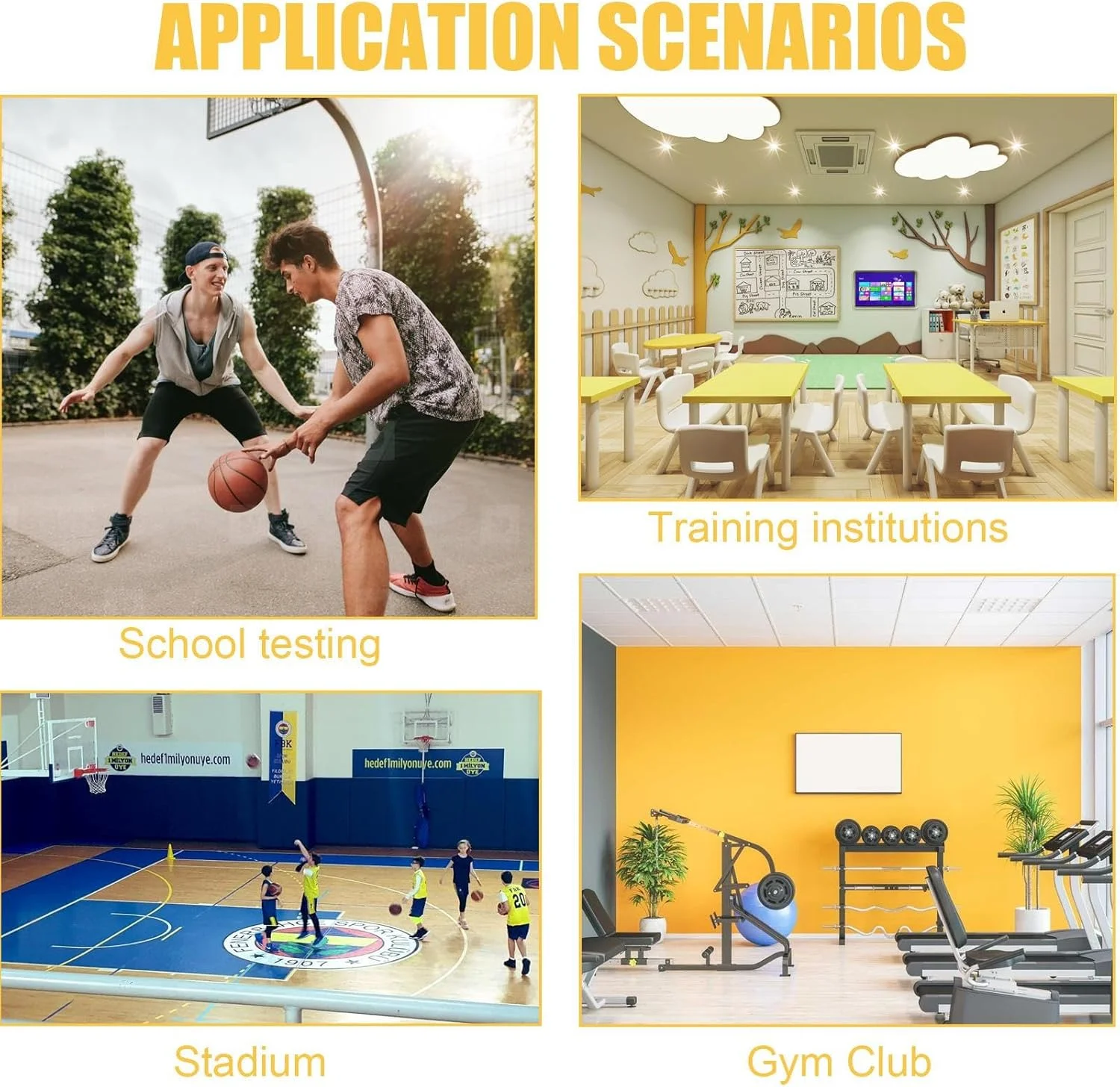 Adjustable Height Vertical Jump Tester, 47.24''-137.8