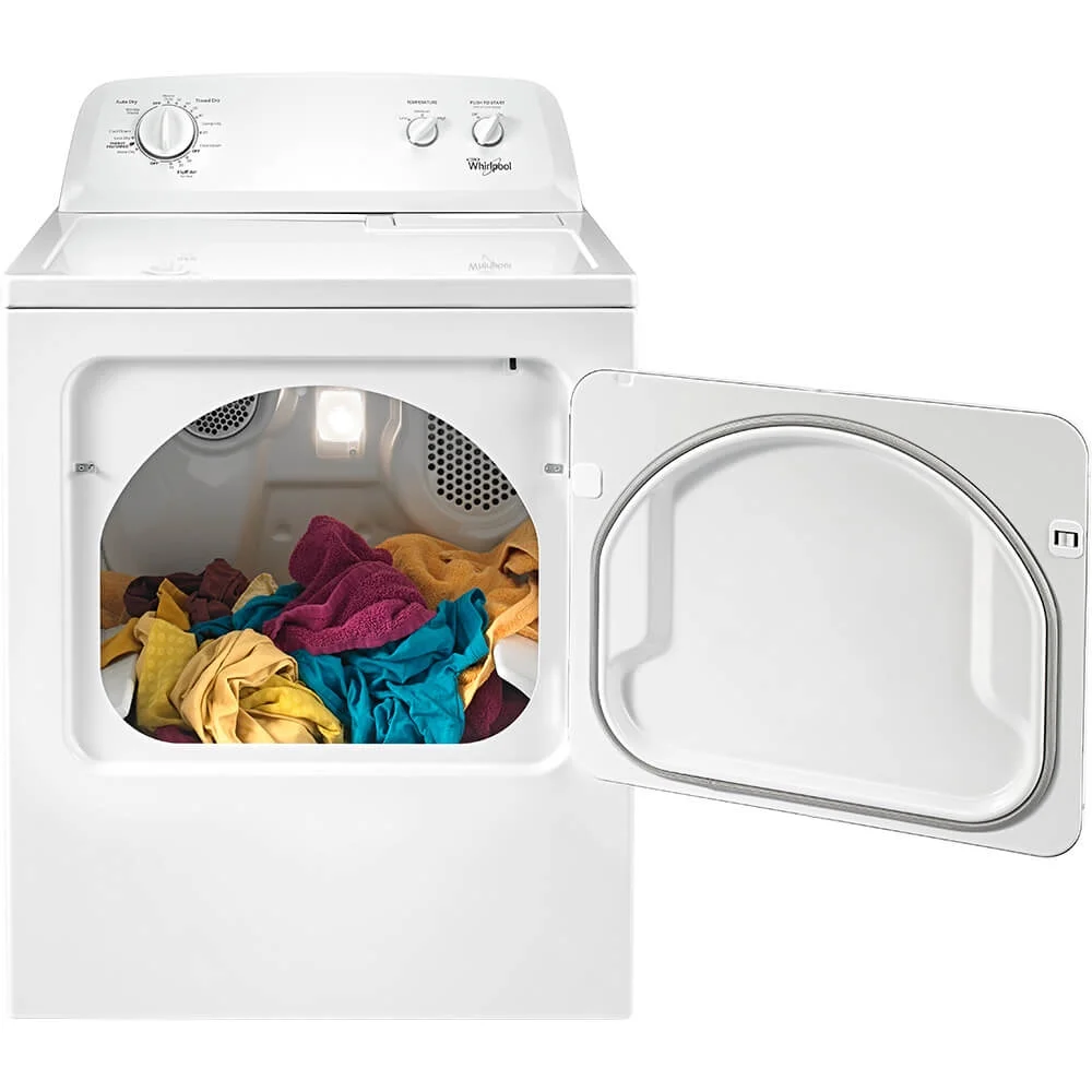 Whirlpool WED4616FW 7.0 Cu. Ft. White Electric Dryer