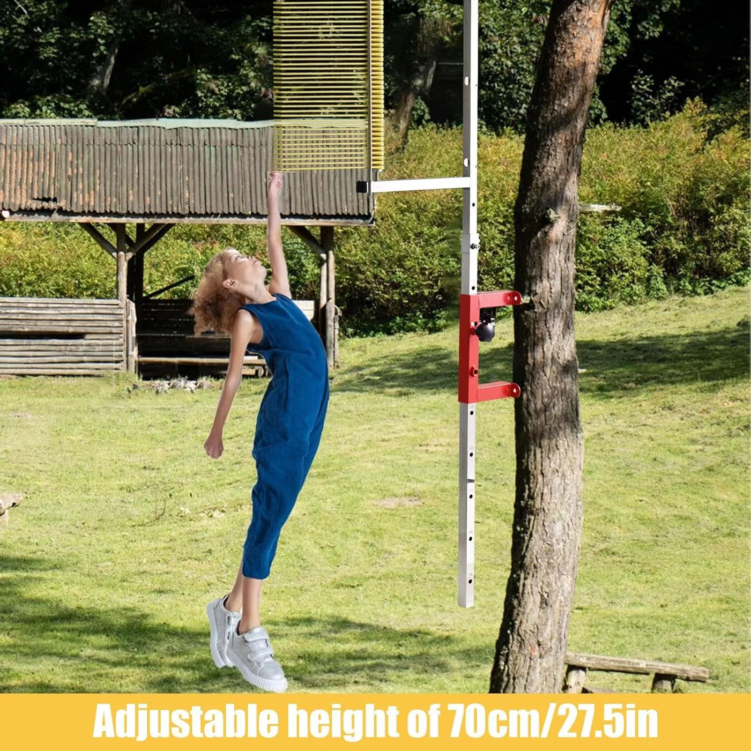 Adjustable Height Vertical Jump Tester, 47.24''-137.8