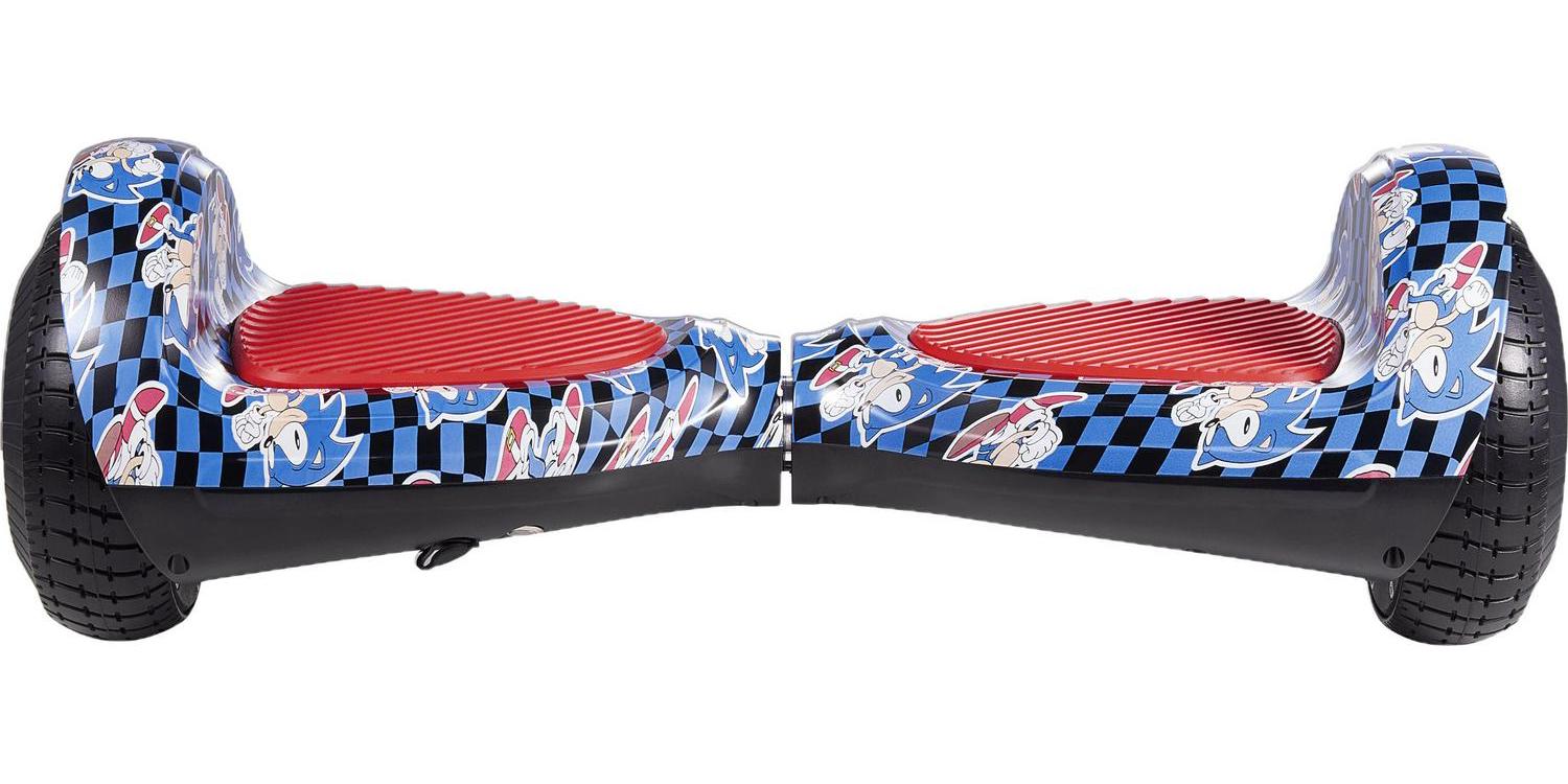 Sonic the Hedgehog Hoverboard with 3D LED Light up Wheels. Hoverboard for Kids. Ages 6 - 12. Blue